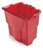 Picture of Rubbermaid Commercial 35Qt Wavebrake 2 Dirty Water Bucket Red Part# - 2064907