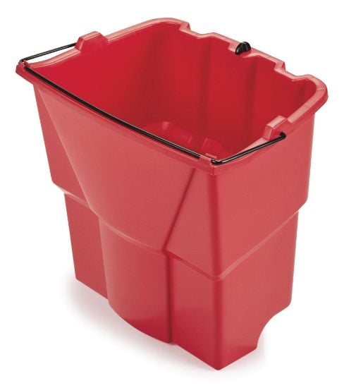 Picture of Rubbermaid Commercial 35Qt Wavebrake 2 Dirty Water Bucket Red Part# - 2064907