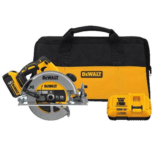 Picture of Dewalt® 20V Max Brushless 7 1/4Circ Saw Kit Part# - Dcs570P1