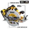 Picture of Dewalt® 20V Max Brushless 7 1/4Circ Saw Kit Part# - Dcs570P1