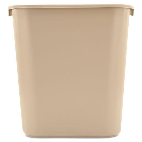 Picture of Rubbermaid Commercial Med Rect Wstbkt Part# - Fg295600Beig