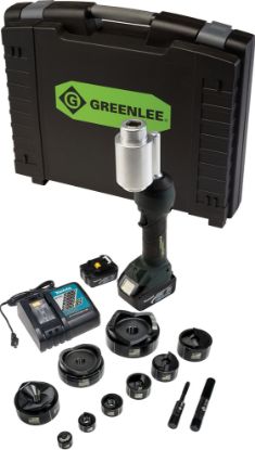 Picture of Greenlee® 1-Ton Ko Driver W/1/2"-4" Slug Buster Set Part# - Ls100X11Sb4X