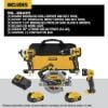 Picture of Dewalt® 20V Max Xr Brushless 4-Tool Combo Kit Part# - Dck447P2