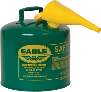 Picture of Eagle Ui50Fsg Grn 5 Gal Can W/Fun T1 Part# - Ui50Fsg