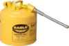 Picture of Eagle Yellow Type Ii 5 Gallonsafety Can W/12" Flex Sp Part# - U251Sy