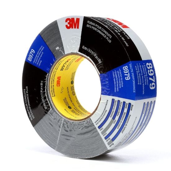 Picture of 3M™ 8979 Performance Plus Duck Tape Black 48Mmx54.8M Part# - 7000124266