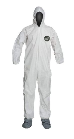 Picture of Dupont Dupont Proshield 50 Coverall St/Ard Fit Hd El Wh Part# - D15544934