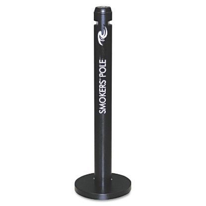 Picture of Rubbermaid Commercial Smokers' Pole Part# - Fgr1Bk