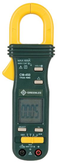 Picture of Greenlee® Clampmeter True Rms Ac Part# - Cm-450