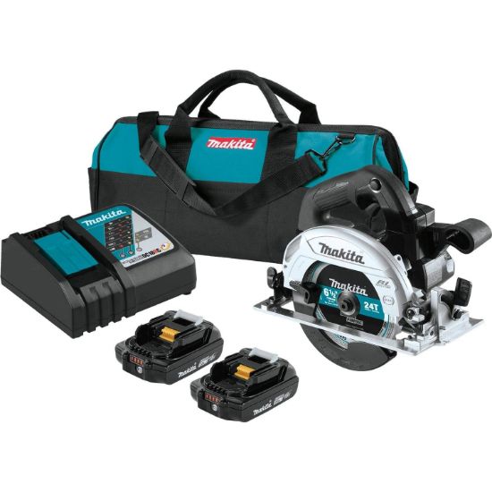 Picture of Makita® 18V Lxt Bl Sub Compact 6-1/2" Circ Saw Kit Part# - Xsh04Rb