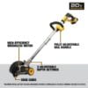 Picture of Dewalt® Dw 20V Edger W/ 4Ah Battery Part# - Dced400M1