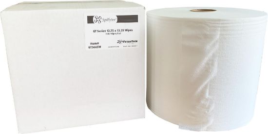 Picture of Spilfyter 12.75"X13.25" White Gt Series Jumbo Wiper Roll Part# - Gt3665W