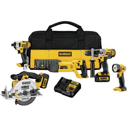 Picture of Dewalt® 20V Max Premium 5-Tool Combo Kit Part# - Dck592L2