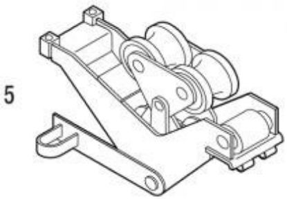 Picture of Greenlee® Support Unit-Roller (Emt) Part# - 23541