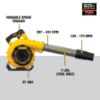 Picture of Dewalt® Dewalt 60V Max Handheldblower Part# - Dcbl770X1