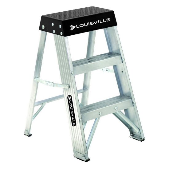 Picture of Louisville Ladder® 2-Foot Aluminum Step Stool  300Lbs Duty Rating Part# - As3002