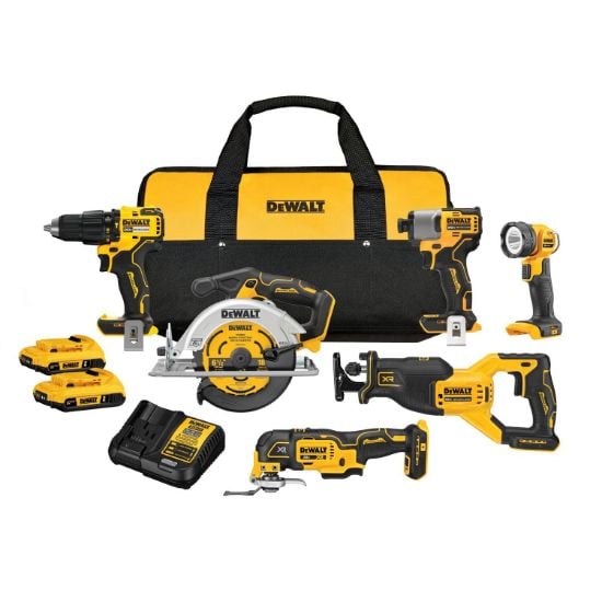 Picture of Dewalt® 20V Max Brushless 6-Toolcombo Kit Part# - Dck628D2