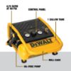 Picture of Dewalt® Heavy Duty 1 Gallon 135Psi Max Trim Compressor Part# - D55140