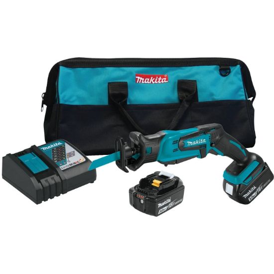 Picture of Makita® 18V Lxt Compact Recip Saw Kit (2) 5.0 Battry Part# - Xrj01T