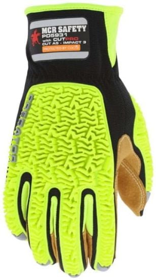 Picture of Mcr Safety Fr Modacrylic Vest Cl2 Mesh Lime L Part# - Frmcl2Mll