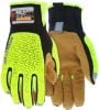 Picture of Mcr Safety Fr Modacrylic Vest Cl2 Mesh Lime L Part# - Frmcl2Mll