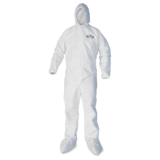 Picture of Kimberly-Clark Professional Coveralls With Hood Andboots Large 25/C Part# - 44333