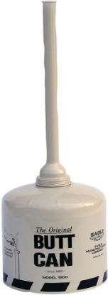 Picture of Eagle 1200Beige 5Gal Metal Butt Can Part# - 1200Beige