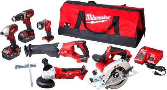 Picture of Milwaukee® Tool M18 Combo Hd/1/4 Hex Impdr + Part# - 2696-26