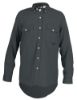 Picture of Mcr Safety Fr Long Sleeve Work Shirt Gray X4 Part# - S1Gx4