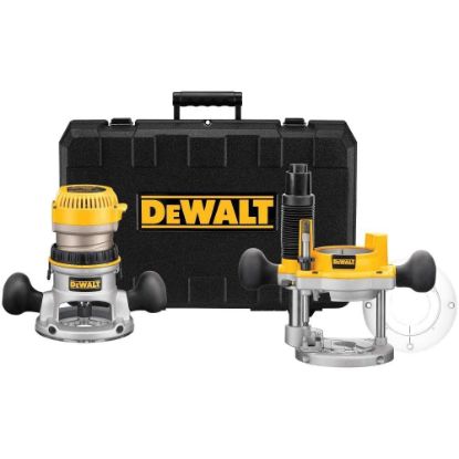 Picture of Dewalt® 1-3/4 Hp Fixed Base/Plunge Base Router Combo Part# - Dw616Pk