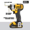 Picture of Dewalt® 20V Max Li-Ion Compact 7-Tool Combo Kit Part# - Dck720D2