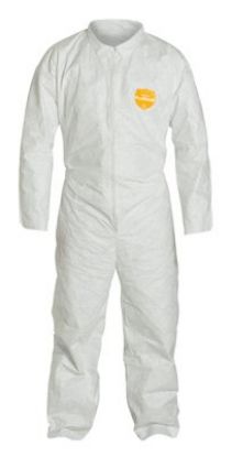 Picture of Dupont Proshield Coverall  Zipfront  White Part# - D14996977