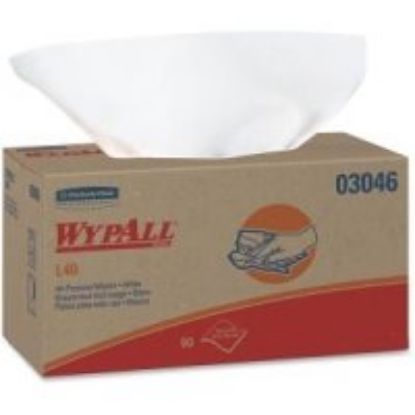 Picture of Kimberly-Clark Professional 11"X10.4" Wypall L40 Wiper 90/Box (810 Wpr/Case) Part# - 3046