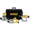 Picture of Dewalt® 2-1/4 Maximum Hp Electronic Vs Router Combo Kit Part# - Dw618B3