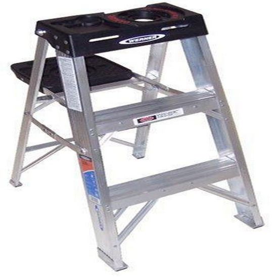 Picture of Werner 3Ft Type Ia Aluminum Step Ladder 373 Part# - 373