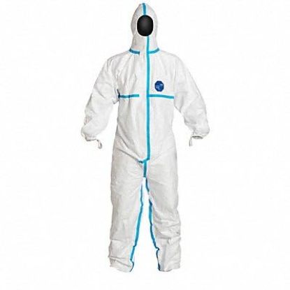 Picture of Dupont Tyvek 600 Coverall W/Hood Part# - Ty198Twh3X0025Pi