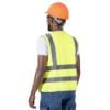 Picture of Pioneer 6856U Green Safety Tricot Vest Part# - V1025160U-2Xl