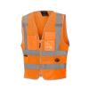 Picture of Pioneer 6853U Orange Safety Meshvest Part# - V1025250U-2Xl