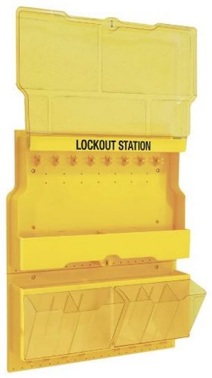 Picture of Master Lock® Deluxe Lockout Station-Unfilled Part# - S1900