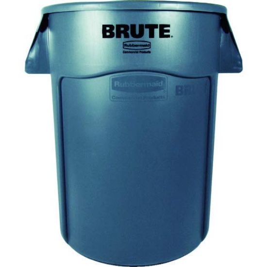 Picture of Rubbermaid Commercial Brute Cont 10G/38L Gray Part# - Fg261000Gray