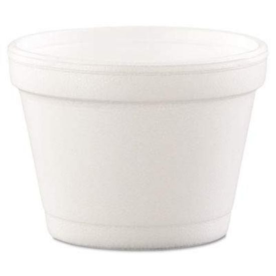 Picture of Dart® Container Corp. Container 4 Oz Foam 1000Ea/Ct Part# - Dcc4J6