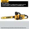 Picture of Dewalt® Dw 60V Gen2 18In Chainsaw W/ 3Ah Part# - Dccs672X1