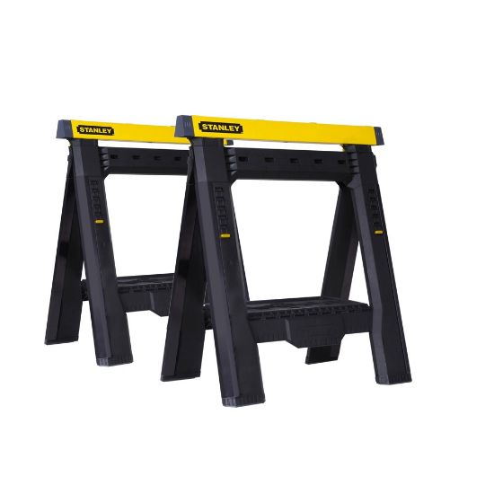 Picture of Stanley® Adjustable Sawhorse Pk=2Sawhorses (A Twin Pk) Part# - Stst60626