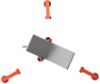 Picture of Ridgid® V-Head High Folding Pipestand Part# - 22168