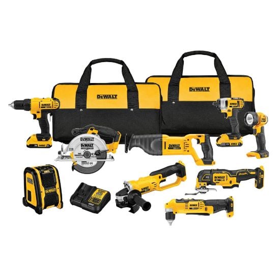 Picture of Dewalt® 20V Max Li-Ion 9-Tool Combo Kit Part# - Dck940D2