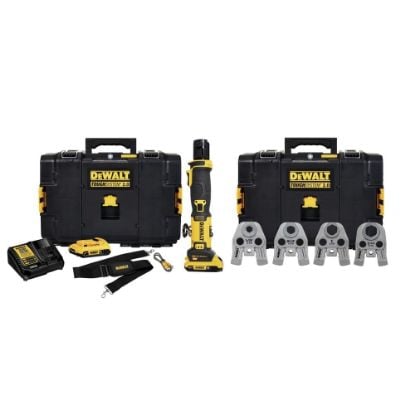 Picture of Dewalt® 20V 1/2In. - 1-1/4In. Compact Press Tool Kt Part# - Dce210D2K