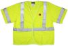 Picture of Mcr Safety Fr Modacrylic Vest Cl3 Mesh Lime X3 Part# - Frmcl3Mlx3