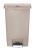 Picture of Rubbermaid Commercial Slim Jim Step-On - 50L/13G Resin Frt Step Beig Part# - 1883458