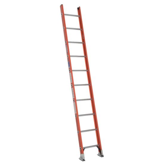 Picture of Werner 10Ft Type Ia Fiberglassd-Rung Straight Ladder D Part# - D6210-1