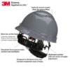 Picture of 3M™ Hard Hat Gry Ratchet Suspension W Uvicator Part# - 7100240000